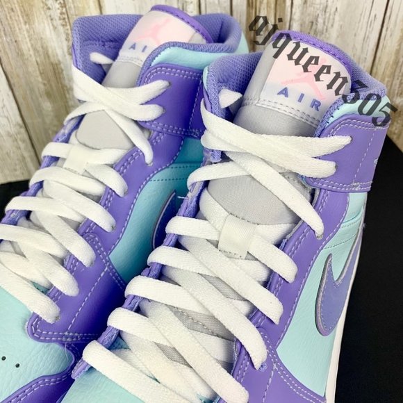 Air Jordan 1 Mid purple punch - Picture 8 of 9